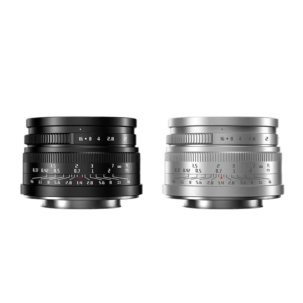 Lens Compatible for Sony E 35mm F1.4 APS-C Auto Focus Prime Lens Mark II ZVE10 NEX-6 FX EOS-M M43 RF Z5(Black,XF)