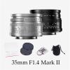 Lens Compatible for Sony E 35mm F1.4 APS-C Auto Focus Prime Lens Mark II ZVE10 NEX-6 FX EOS-M M43 RF Z5(Black,XF) view 4