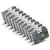 10-Pack TZe-231 Label Maker Tape Compatible for Brother TZe 12mm 0.47 Inch Laminated White Tz-231 Label Refill Work with Ptouch PT-D220 200 202 210 PTD600 PTD400 PTH100 PTH110 PT1280 Label Maker
