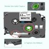 10-Pack TZe-231 Label Maker Tape Compatible for Brother TZe 12mm 0.47 Inch Laminated White Tz-231 Label Refill Work with Ptouch PT-D220 200 202 210 PTD600 PTD400 PTH100 PTH110 PT1280 Label Maker view 4