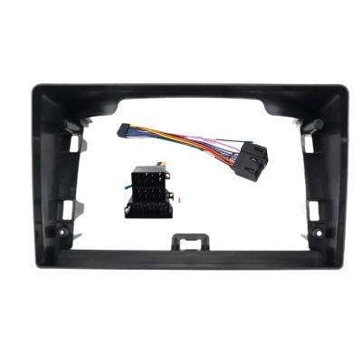 TRCDHGN 9 Inch Car Frame Fascia Adapter Canbus Box Decoder Android Radio Audio Dash Fitting Panel Kit/Fit for Kia Sorento 2002-2006(Frame Cable)