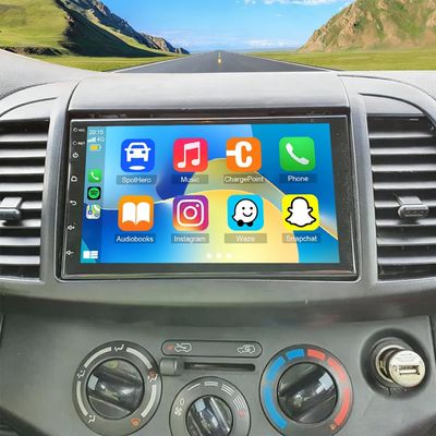 2G+64G Car Radio for Nissan Micra/March 2002-2009 with Wireless Carplay Android Auto,7 in HD Touchscreen Android 15 Car Radio Stereo with Backup Camera Bluetooth AM/FM/RDS Wi-Fi GPS