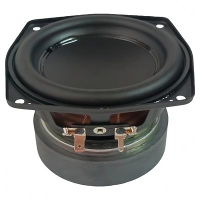 yinusuozi 4-inch Mid-Low Frequency Long-Throw Bass Speaker, Bass Speaker, One Piece