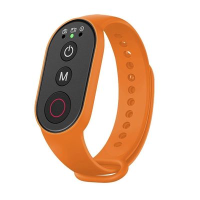 EIRZNGXQ 2026New Wireless Remote Controller, Watch Ring Remote Bracelet for Cameras and Mobile Phones (Orange 1 Set)