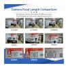 BQHHWTZ HD CS Mount 2 4 6 8 12 16 25mm Fixed 3MP CMOS Chipsets Narrowband for IP Cameras and Security Camera view 4