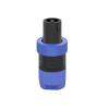 CTGFBUW 1pc Speaker 4Pin Plug Cable Connectors 4 Pole Male Audio Connector(Blue) view 3