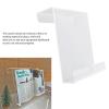 Asixxsix Treadmill Tablet Holder, Exercise Bike Reading Stand Acrylic Book Holder, Treadmill Book Holder Acrylic Reading Rack for Gym Exercising Tablet Magazines Books (Transparent) view 4