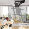 Electric TV Ceiling Mount - Motorized TV Lift for 50-70 inch TVs, Remote-Controlled Fold-Down TV Mount, 0-85 Adjustable Viewing Angle, Fits Black 5075 Inch TVs view 1