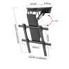 Electric TV Ceiling Mount - Motorized TV Lift for 50-70 inch TVs, Remote-Controlled Fold-Down TV Mount, 0-85 Adjustable Viewing Angle, Fits Black 5075 Inch TVs view 2