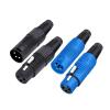 CTGFBUW 4pcs 3Pins Male Female Plug Wiring Connectors Compatible Audio Microphone(2xD1039-Red) view 2