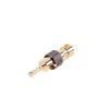 CTGFBUW 2pcs Plug Audio Male Wiring Connector Speaker Terminal Jack view 2