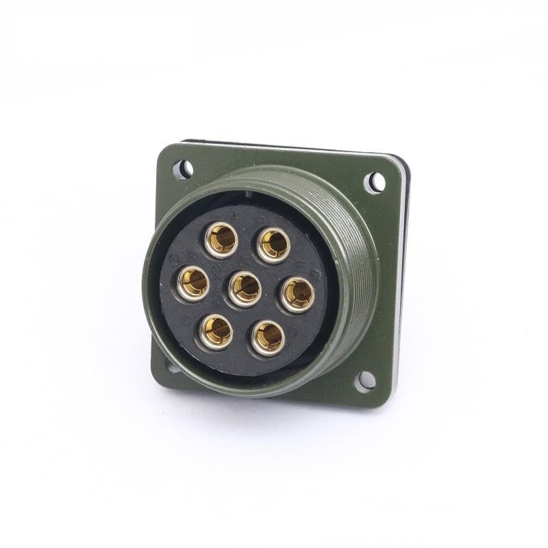 VYDXWGQGW MS5015 MS3102A-24-10S 7 Core U.S. Military Standard Aviation Plug Connector 7 Pin 7P MS25042-24D MS25043-24