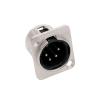 CTGFBUW 1PC Connector 4pins Male Plug Compatible Microphone Audio view 2