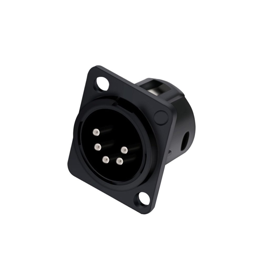 CTGFBUW 1PC 5 PINS Male Plug Compatible Microphone Audio/Connector