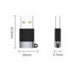 APGLSXY High Speed USB3.0 to Type C Female Adapter Enjoy Fast Charging and Data Transfer with Your USB C Devices Adapter view 3