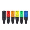 CTGFBUW 8pcs/16pcs Wiring Connector 3pin Speaker Audio Microphone Cable Terminals Male Female(8xM-Blue) view 2