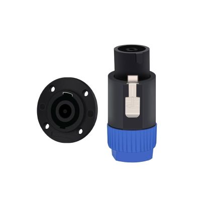 CTGFBUW 1pair/2pcs 8Poles Connector 8Pins Male Audio Speaker Plugs Female Socket Adapter(1xF1004 1xF1001)