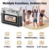 Mini Keychain Camera,1080P HD Retro Portable Camcorder with 0.96" Screen,Creative Gift for Teens & Beginners,Birthday Gift for Teens, for Wife or Husband (Black) view 2
