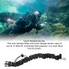 PODSJD Diving Camera Lanyard Stainless Steel Spring Coiled Strap Orange - Durable Quick Release Buckle, Secure Underwater Diving & Snorkeling Accessory (Black) view 3