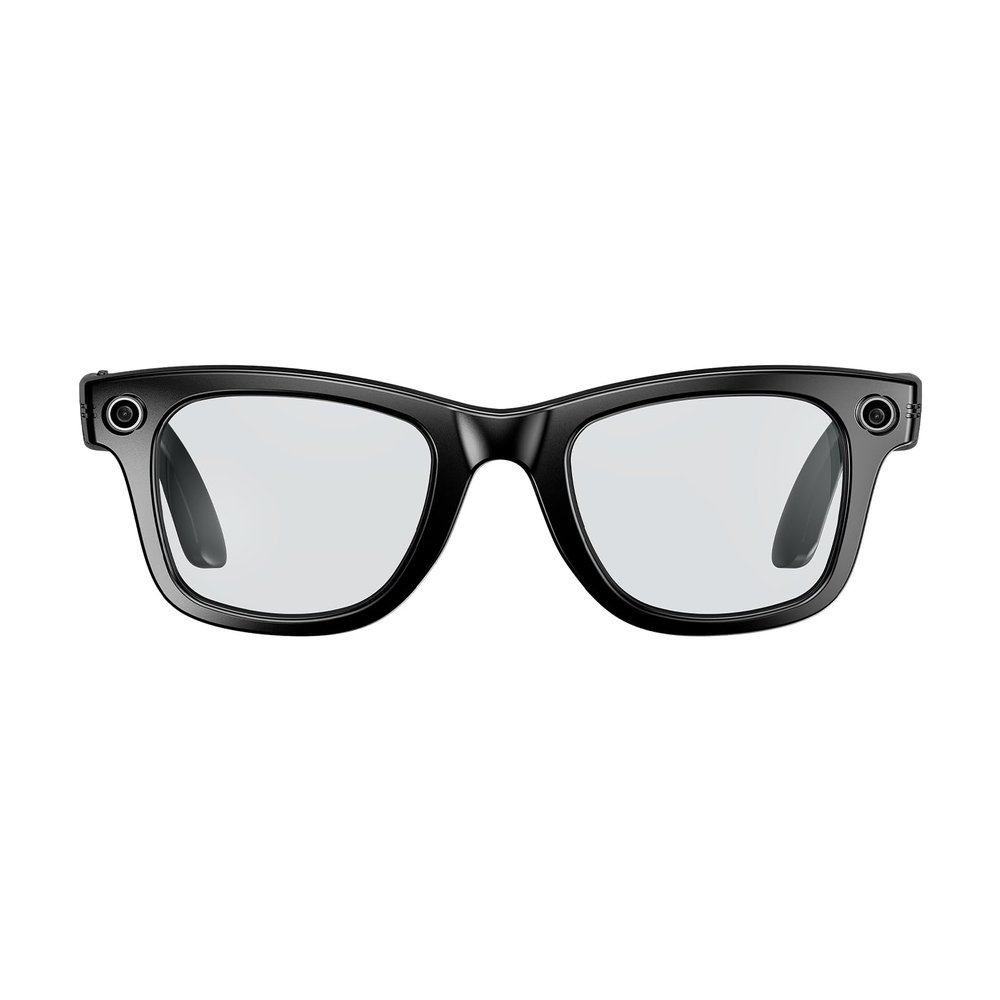 Jxpuk AI Smart Glasses for Women Men 160+Languages,Bluetooth Glasses with Open Ear Speaker,Voice Control, Hands-Free Calls & Built-in Microphone for Music/Work290mAh Blue Light Glasses
