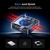 ACEMAGIC Mini Pc 11 Pro, Processor N97 up to 3.6 GHz Mini Computers, 16GB DDR4 512GB SSD, 4K Dual Display WiFi BT VESA Micro Small Pc for Business and Home, Mini Desktop view 3