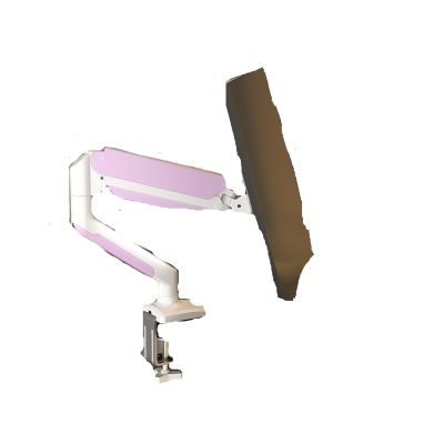 ADBWEKKF Monitor stand with screen cantilever hole, desktop base(Black and yellow)