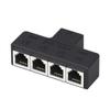 APGLSXY 3 Way/4Way Phone Line Splitter Adapter Telephone Splitter Phone Jacks Splitter for Efficient Communication Good Effect view 1