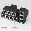 APGLSXY 3 Way/4Way Phone Line Splitter Adapter Telephone Splitter Phone Jacks Splitter for Efficient Communication Good Effect view 2