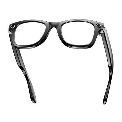 Jxpuk AI Smart Glasses with Camera 4K,Bluetooth AI Glasses for Men Women,Support Live Feed,AI Voice Control,160+ Language Translate, Chat GPT, WiFi, 290mAh Blue Light GlassesBlack