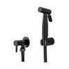 RWYRBNSL BlackSprayer Stainless Steel Handheld Shower Toilet Sprayer Single Cold Wall MountedSprayer with 1.15M Hose for Bathroom view 1