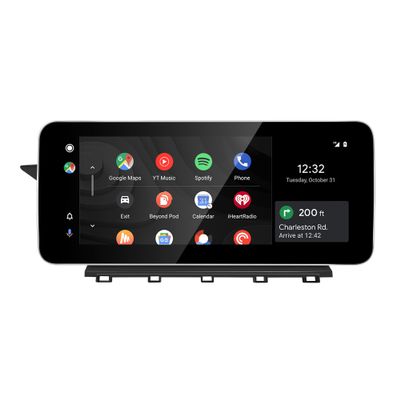 12.3 Android Screen for Mercedes X204 GLK 2012-2015, Wireless CarPlay, Android Auto, Screen Mirroring,Split Screen,Wi-Fi Music Navigation,Vehicle Cameras App Netflix Spotify TikTok YouTube (128GB)