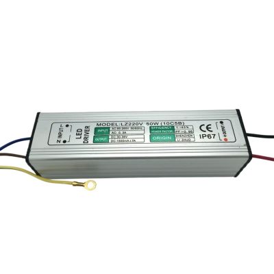 VRTLYJU 50W Floodlight LED Driver IP65 Waterproof floodlight Lighting AC 90V-265V Output DC30-36V 1500mA