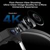 Jxpuk AI Glasses with Camera,4K with Audio Bluetooth AI Glasses with Chat GPT for Men 160+ Languages 8MP Video Recording, Smart Eyewear for Gaming Meeting Travel Trade Business, Silicone Sound Tube view 2