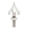 HiFi Speaker Spike, Shockproof Stainless Steel Speaker Isolation Feet Spikes for Amplifier CD DVD Player, Adjustable Height Speaker Damping Feet with Fine Tuning Balance Nut, 4pcs (M8) view 4