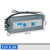 VRTLYJU DC12V 60W 80W 100W 150W 200w Waterproof IP67 Electronic Driver Outdoor Power Supply led Strip(12V 150W) view 3