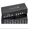 L6AS0F7 8K HDMI KVM Switch 2 Monitors 4 Computers 4K 144Hz Dual Display 4x2 USB 3.0 for PC Share Keyboard Mouse(EU Power Plug) view 1