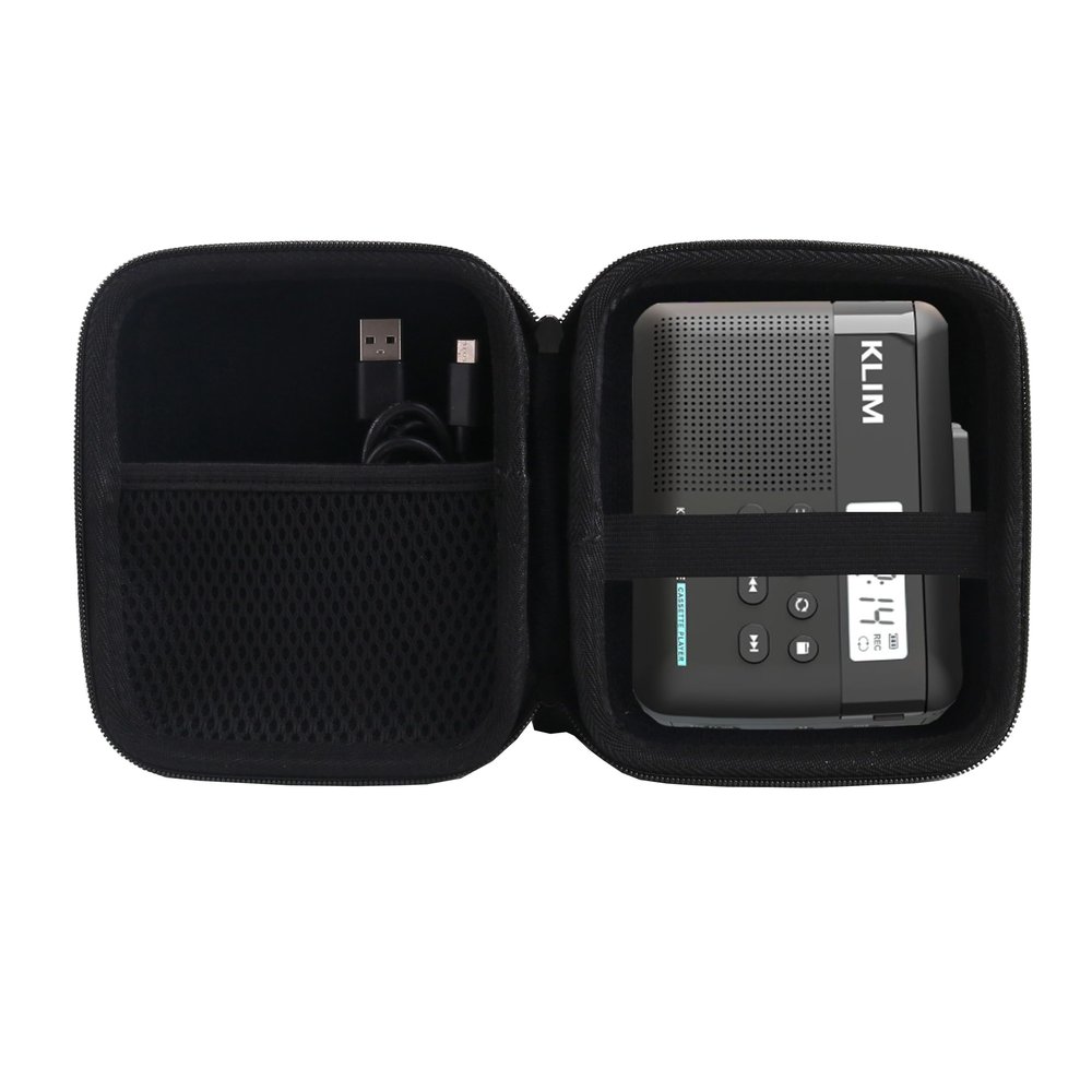WERJIA Hard Carrying Case Compatible with Klim K7/K8/K9/Gracioso/Reshow/TOMASHI Cassette Player Recorder, and More Brands Cassette Player Recorder (Bag Only)
