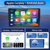 Doulbe Din Car Radio Stereo for Ford Taurus 2008-2009,4Core 7 Inch HD Touch Screen Car Stereo Replacement Android 14 with CarPlay Android Auto SWC Bluetooth WiFi GPS FM RDS Backup Camera view 2