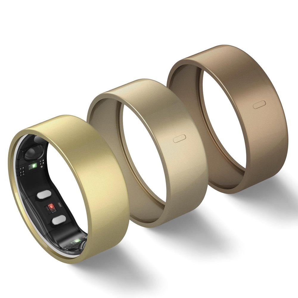 3 Pack Ring Cover Compatible with RingConn Gen 2, Matte Texture Anti-Scratch TPU Ring Protector for RingConn Gen 2 Air Working Out Accessories Men Women