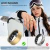 3 Pack Ring Cover Compatible with RingConn Gen 2, Matte Texture Anti-Scratch TPU Ring Protector for RingConn Gen 2 Air Working Out Accessories Men Women view 3