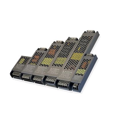 VRTLYJU LED Strip Switching Power Supply 12V 24V 60W 100W 150W 200W 300W 400W LED Light Driver Mute(Output DC24V,AC170-250V 400W)
