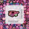 120PCS Neon Axolotl Stickers, Cute Cartoon Vinyl Salamander Stickers for Laptop, Water Bottle - Waterproof Pink Animal Decals, Axolotls Gifts for Kids, Teens & Adults view 2