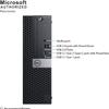 Dell Optiplex 7060 SFF Desktop Computer PC, Intel Core i7-8700, 16GB DDR4 RAM, 256GB SSD, Keyboard & Mouse, DisplayPorts, HDMI, VGA, Windows 11 Pro (Renewed) view 4
