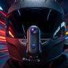 4K Motorcycle Camera for Helmet, Lightweight Helmet POV Camera, Loop Recording Dash Cam for Motorbike/Bike, Magnetic Action Cameras 170 Wide Angle, WiFi & 128GB Card Included (1080P Black,64GB) view 2
