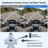 4K Motorcycle Camera for Helmet, Lightweight Helmet POV Camera, Loop Recording Dash Cam for Motorbike/Bike, Magnetic Action Cameras 170 Wide Angle, WiFi & 128GB Card Included (1080P Black,64GB) view 4