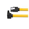 Data Cable Connection Conversion Cable SATA3 Solid State Drive Mechanical Hard Drive Optical Drive Serial Port Cable 6Gb/s Extension Cable(Yellow 1M) view 1
