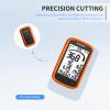 Case for iGPSPORT BSC100MAX Cycling Computer, KONXISA Soft Silicone Cover, Protective Waterproof for Cycling Navigation Device Accessories, Scratch Resistant Cover, Dust Resistant Case,Orange view 4