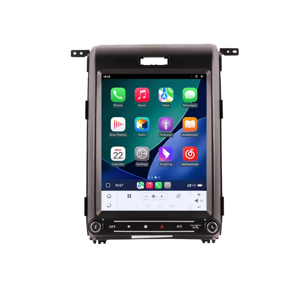 Lizpofly 12.1 inch 12+256GB Android 15 HD Car Radio for Ford F150 2009-2014 Head Unit Wirless Carplay GPS Navigation Screen Upgrade Multimedia Player Android Auto(SYNC-2)
