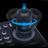 FEELWORLD KBC20 PTZ Camera Controller Joystick Keyboard Control Multiple Control Protocol PoE Supported LCD Real-time Display view 2
