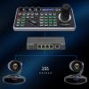 FEELWORLD KBC20 PTZ Camera Controller Joystick Keyboard Control Multiple Control Protocol PoE Supported LCD Real-time Display view 4